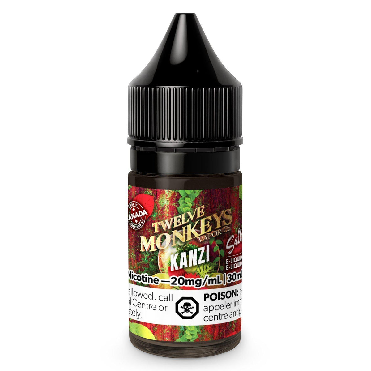 KANZI SALTS - TWELVE MONKEYS-Twelve Monkeys Salt-Gas City Vapes