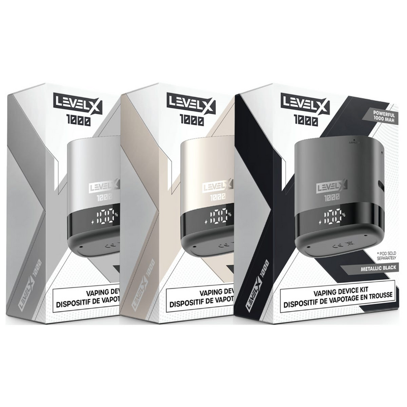 LEVEL X 1000 DEVICE KIT-LEVEL X BY FLAVOUR BEAST-Gas City Vapes