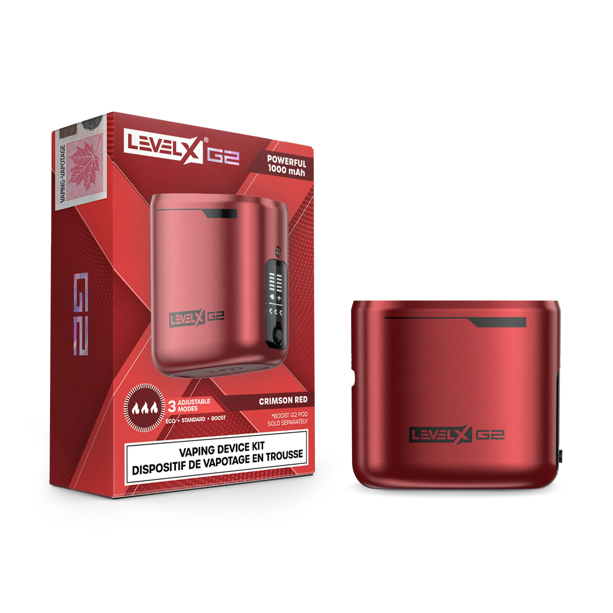 LEVEL X BOOST G2 DEVICE KIT-LEVEL X-Gas City Vapes
