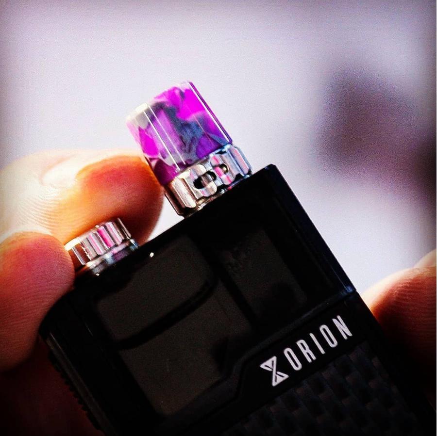 LOST VAPE ORION RESIN DRIP TIPS - HALF MOON MODS-Half Moon Mods-Gas City Vapes