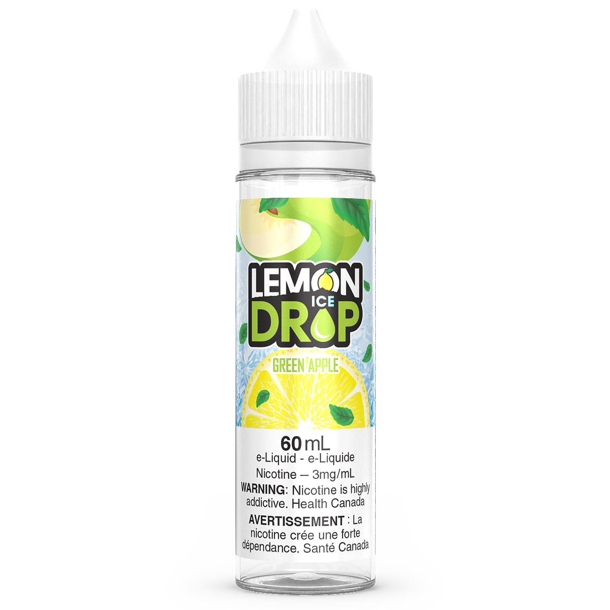 Green Apple Lemon Ice E-liquid 60mL