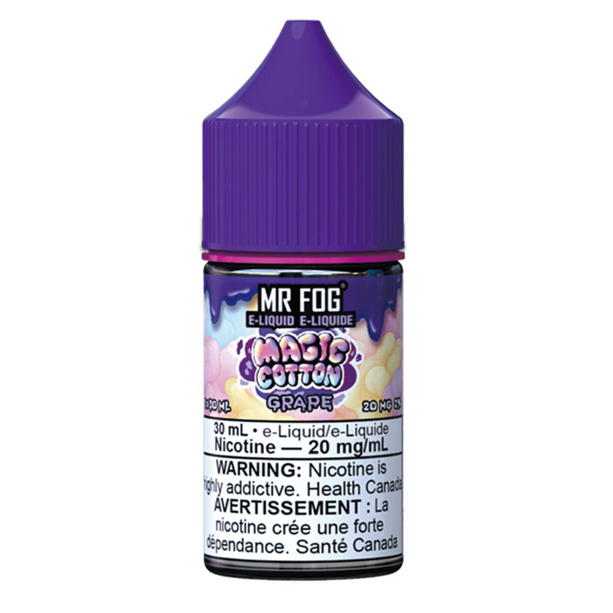 Grape Fluff Nic Salt 30mL