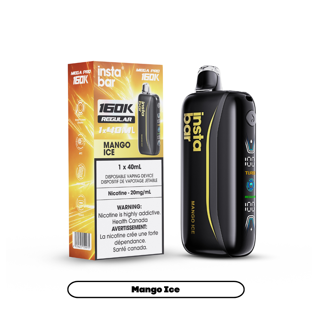 INSTA BAR MEGA PRO 160K DISPOSABLE [FED]