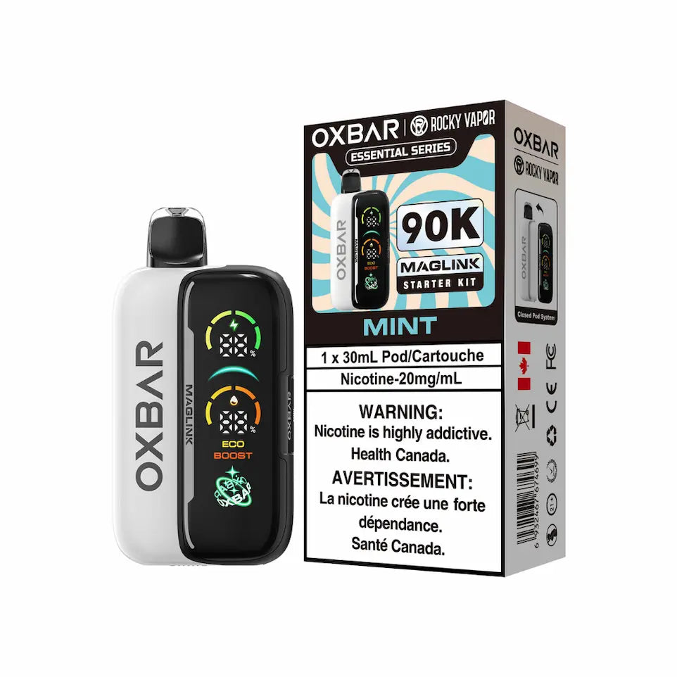 ROCKY VAPOR X OXBAR - MAGLINK 90K PUFF STARTER KIT [AB]
