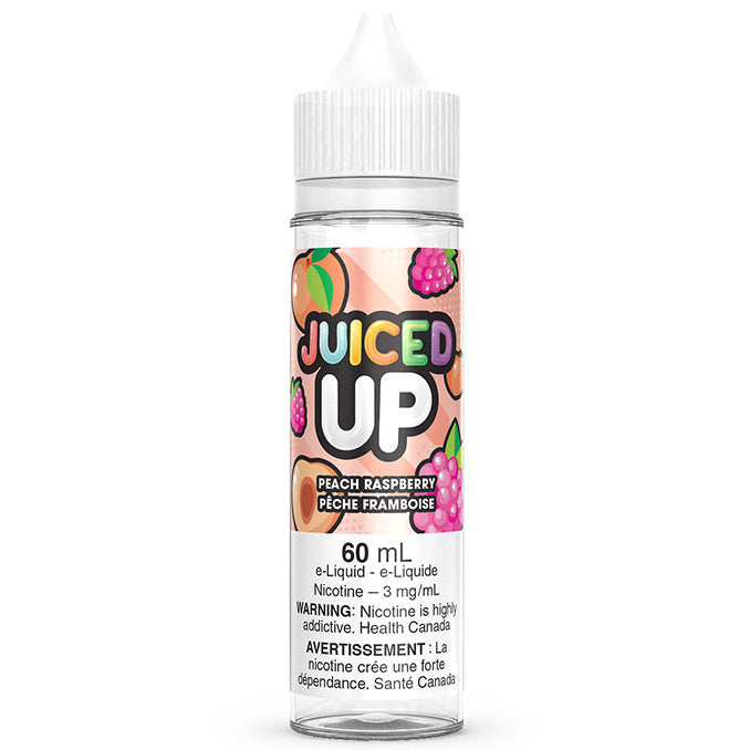 PEACH RASPBERRY - JUICED UP 60ML-JUICED UP-Gas City Vapes