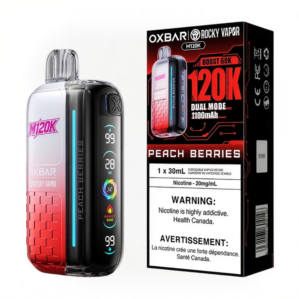 ROCKY VAPOR OXBAR M120K DISPOSABLE VAPE [PROV]