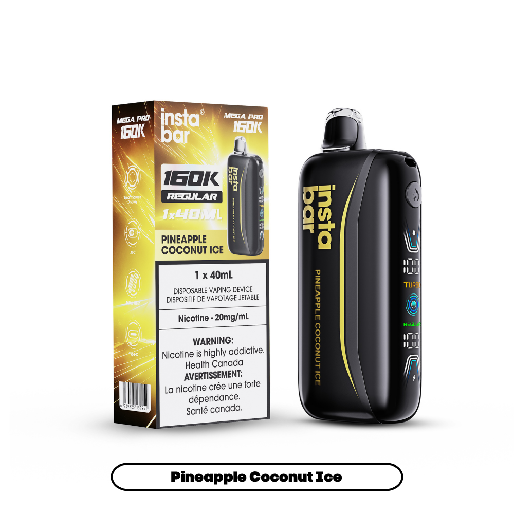 INSTA BAR MEGA PRO 160K DISPOSABLE [FED]
