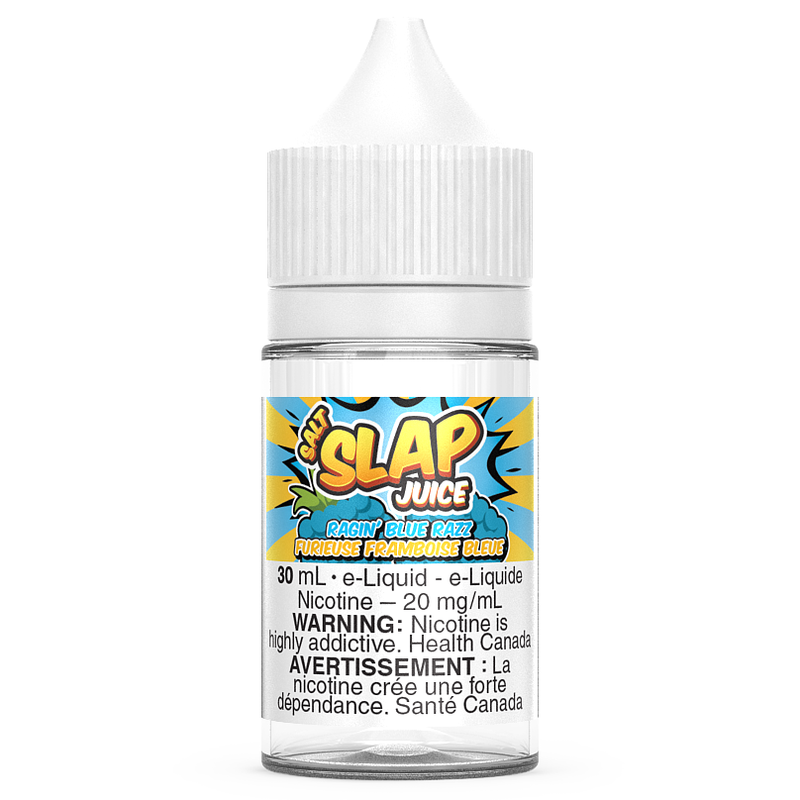 RAGIN' BLUE RAZZ - SLAP JUICE SALT 30ML-SLAP JUICE SALTS-Gas City Vapes