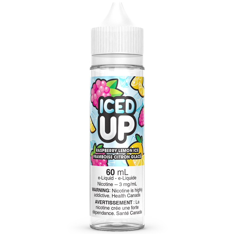 RASPBERRY LEMON ICE - ICED UP 60ML-ICED UP E-LIQUID-Gas City Vapes