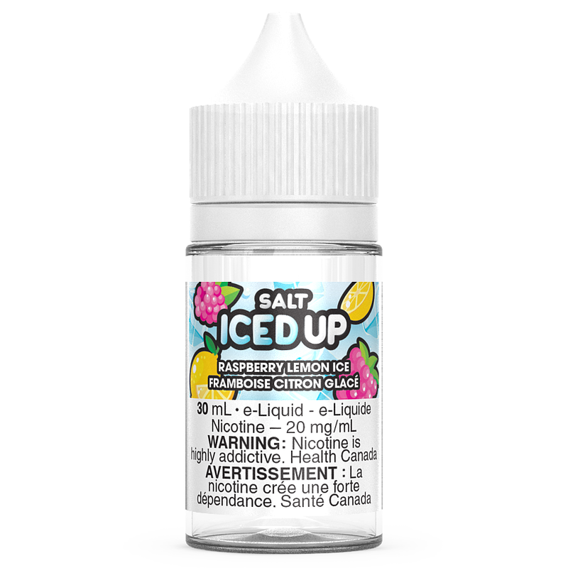 RASPBERRY LEMON ICE - ICED UP SALT 30ML-ICED UP SALT-Gas City Vapes