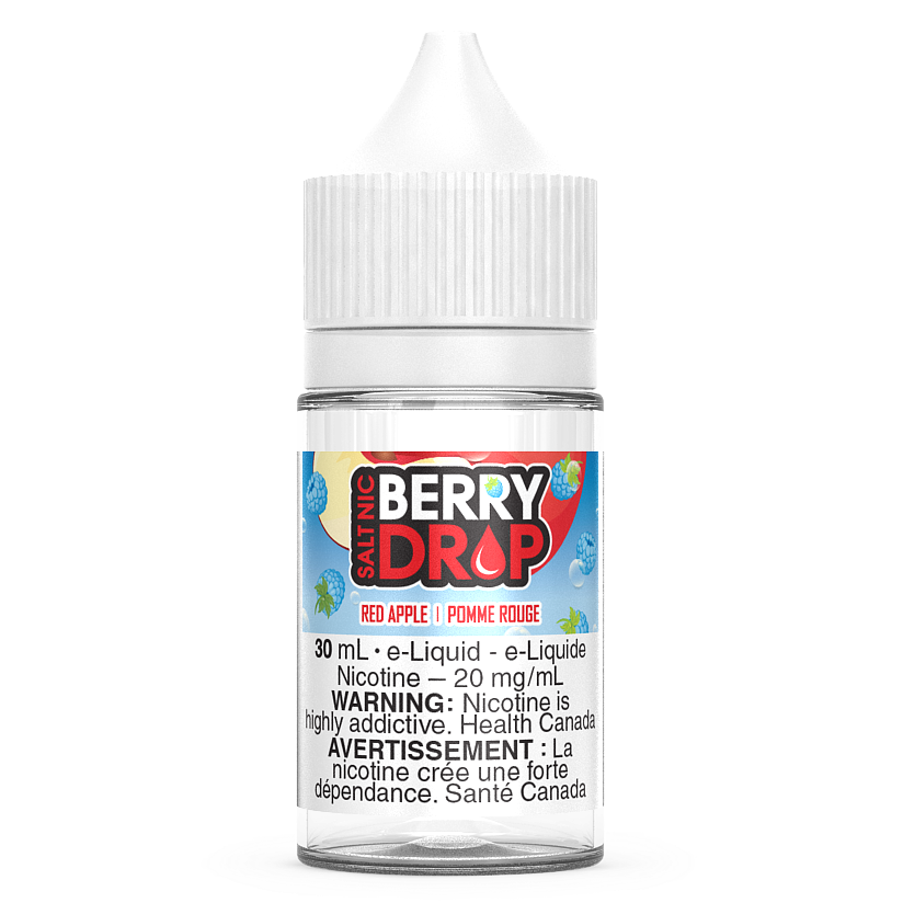 RED APPLE - BERRY DROP SALT 30ML-Berry Drop E-liquids-Gas City Vapes