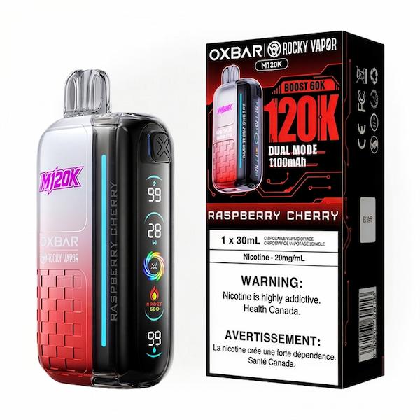 ROCKY VAPOR OXBAR M120K DISPOSABLE VAPE [PROV]