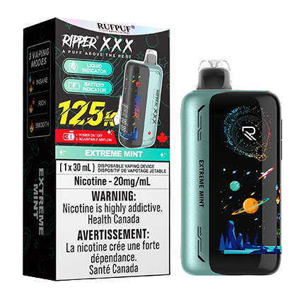 RIPPER XXX 125K Disposable Vape | 30mL | Gas City Vapes RIPPER XXX 125K Disposable Vape | 30mL | Gas City Vapes
