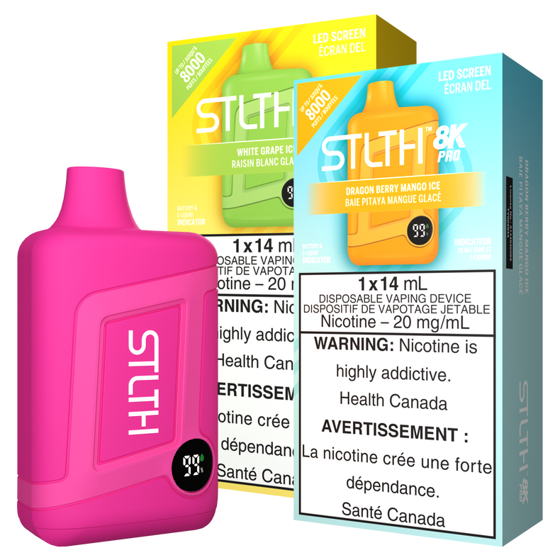 STLTH 8K PRO 8000 PUFF DISPOSABLE-STLTH-Gas City Vapes