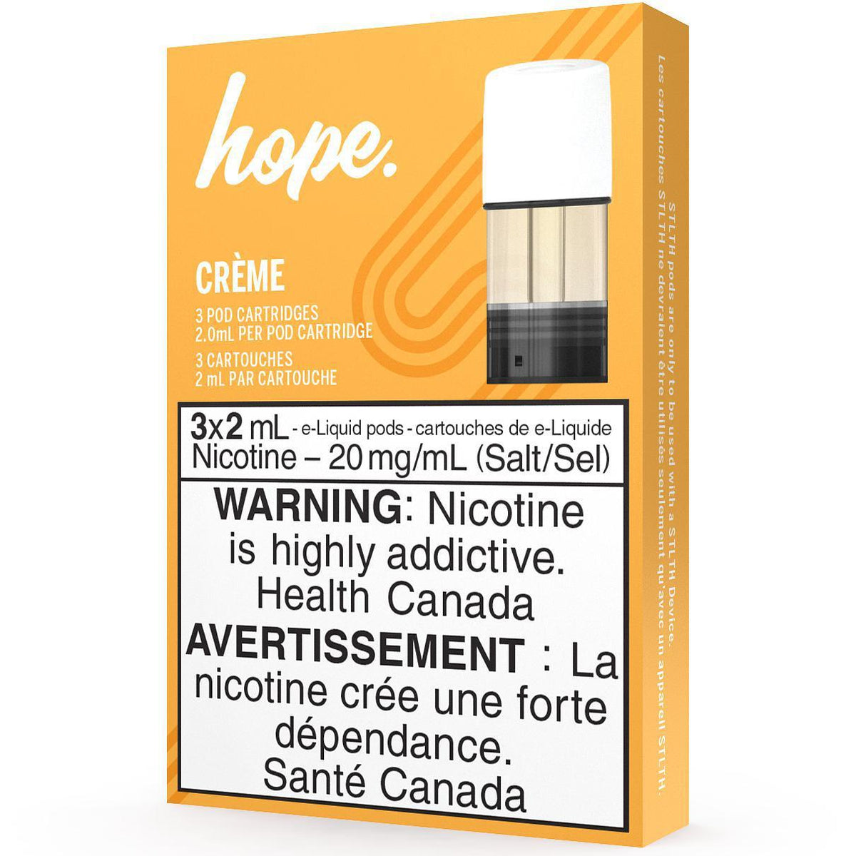 STLTH POD PACK - HOPE CREME-STLTH-Gas City Vapes