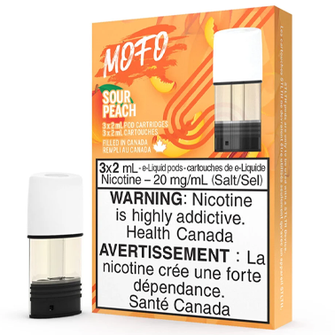 STLTH POD PACK - MOFO SOUR PEACH-STLTH-Gas City Vapes