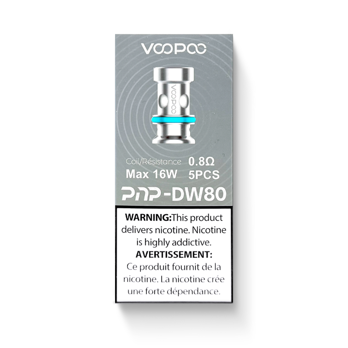 VOOPOO PNP REPLACEMENT COILS (5 PACK)-Voopoo-Gas City Vapes