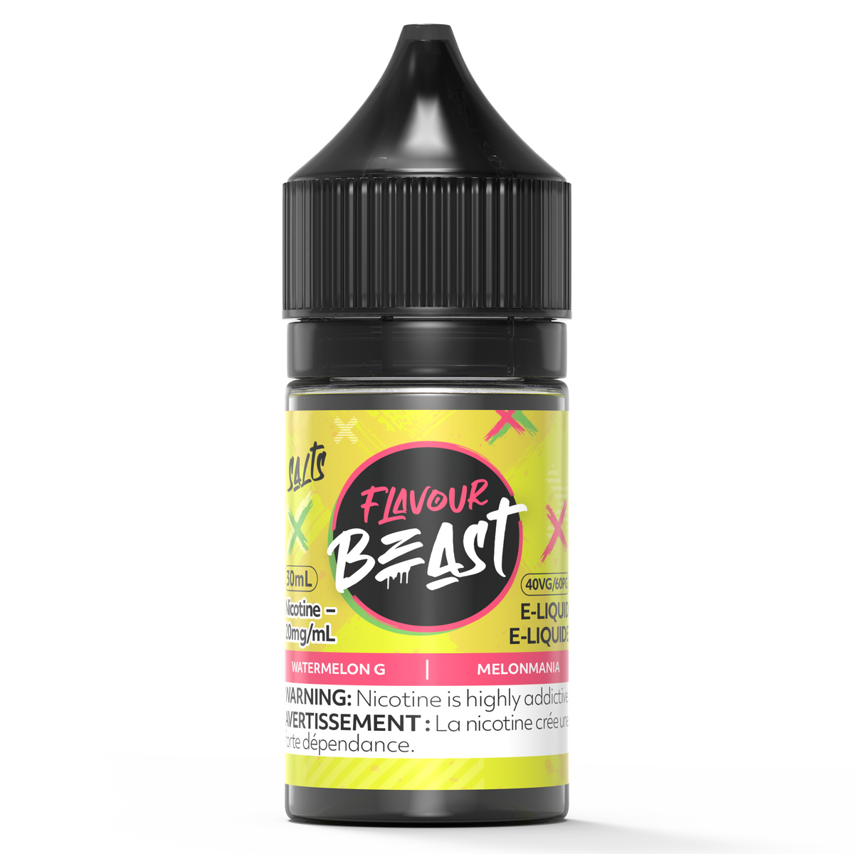 Watermelon Flavour Beast Nic Salt 30mL