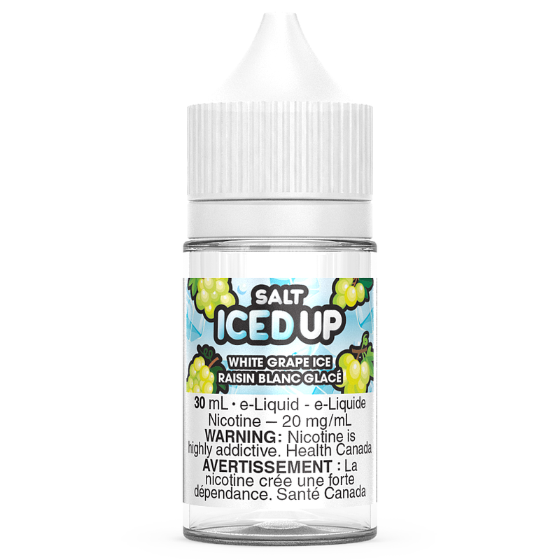 WHITE GRAPE ICE - ICED UP SALT 30ML-ICED UP SALT-Gas City Vapes