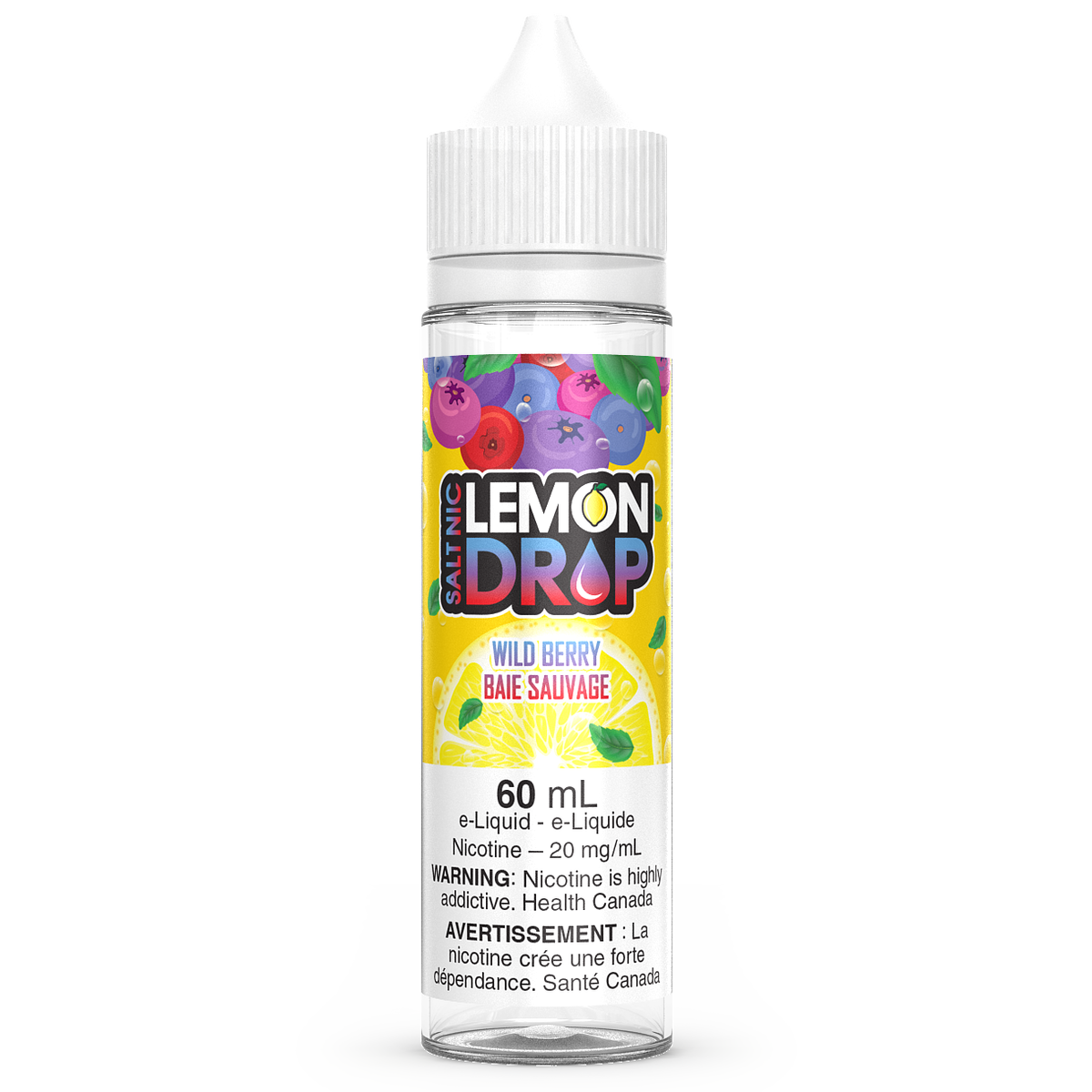 WILD BERRY - LEMON DROP SALT 60ML-Lemon Drop Salts-Gas City Vapes
