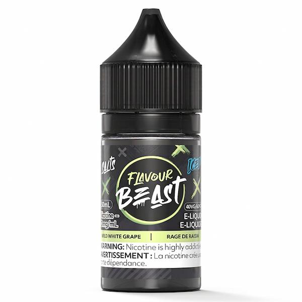 WILD WHITE GRAPE - FLAVOUR BEAST E-LIQUID 30ML (NICOTINE FREE) [PROV]