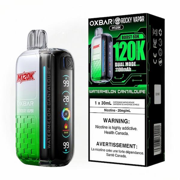 ROCKY VAPOR OXBAR M120K DISPOSABLE VAPE [PROV]