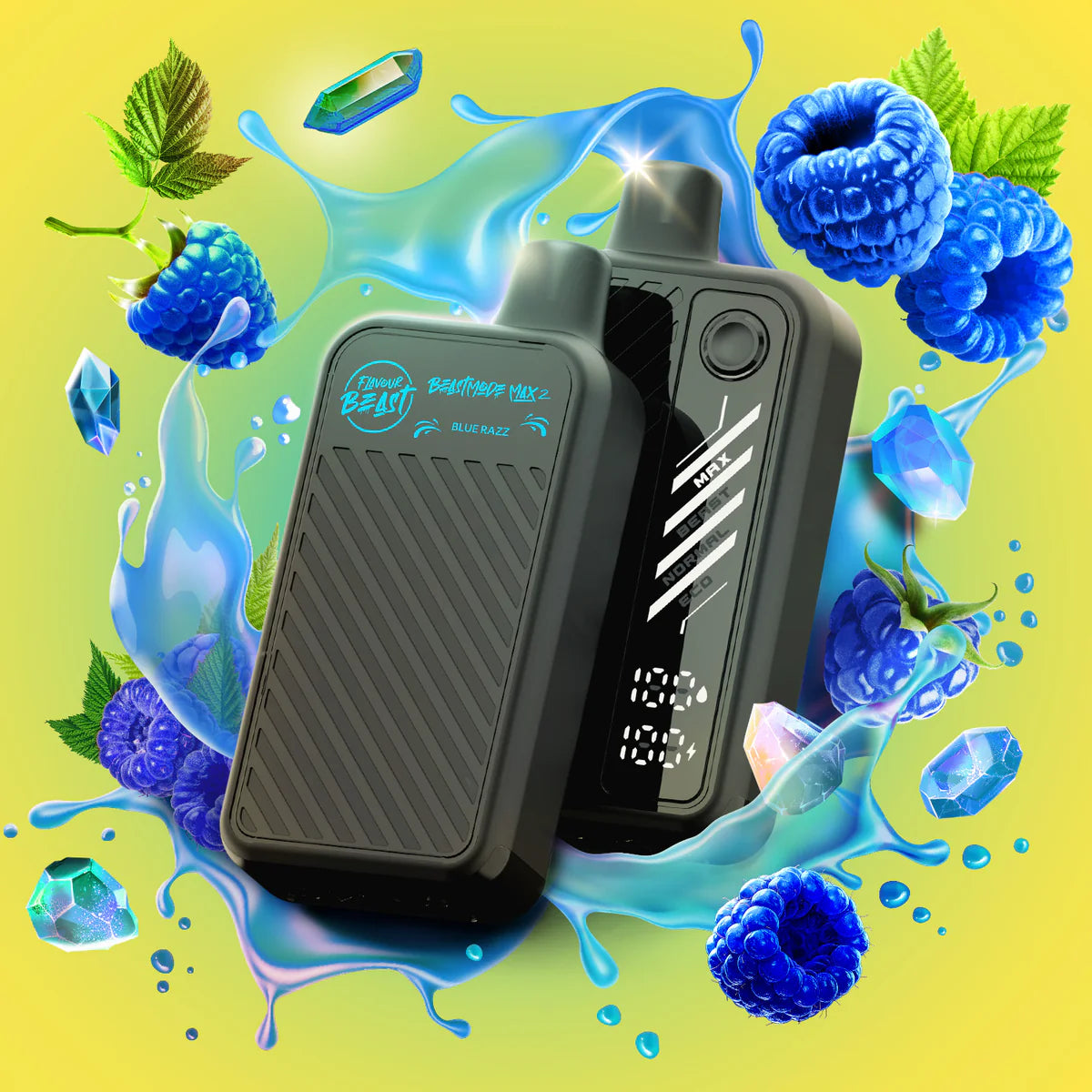 Gushin Blue Razz Beast Mode Max 2 Disposable