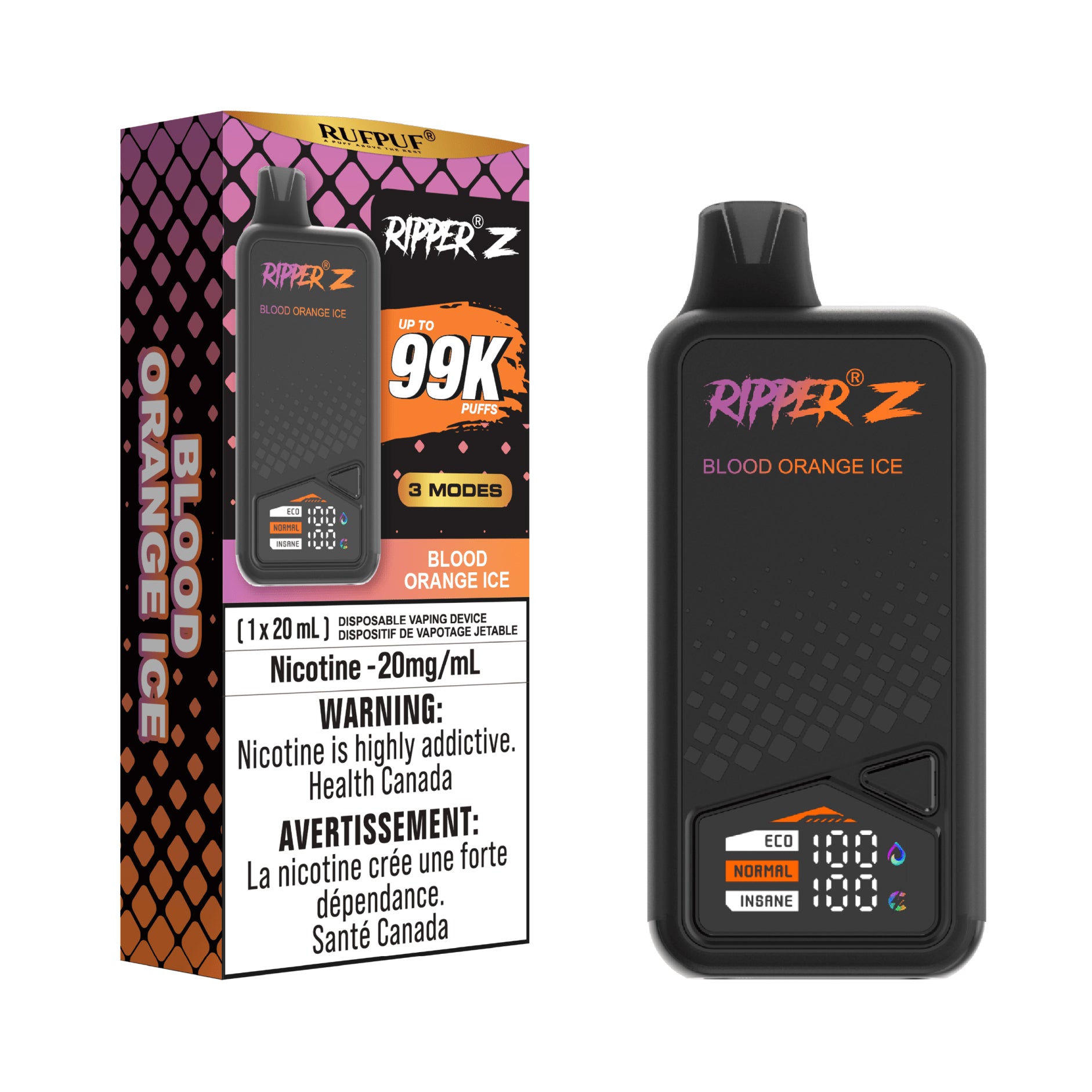 Blood Orange Ice Ripper Z Disposable