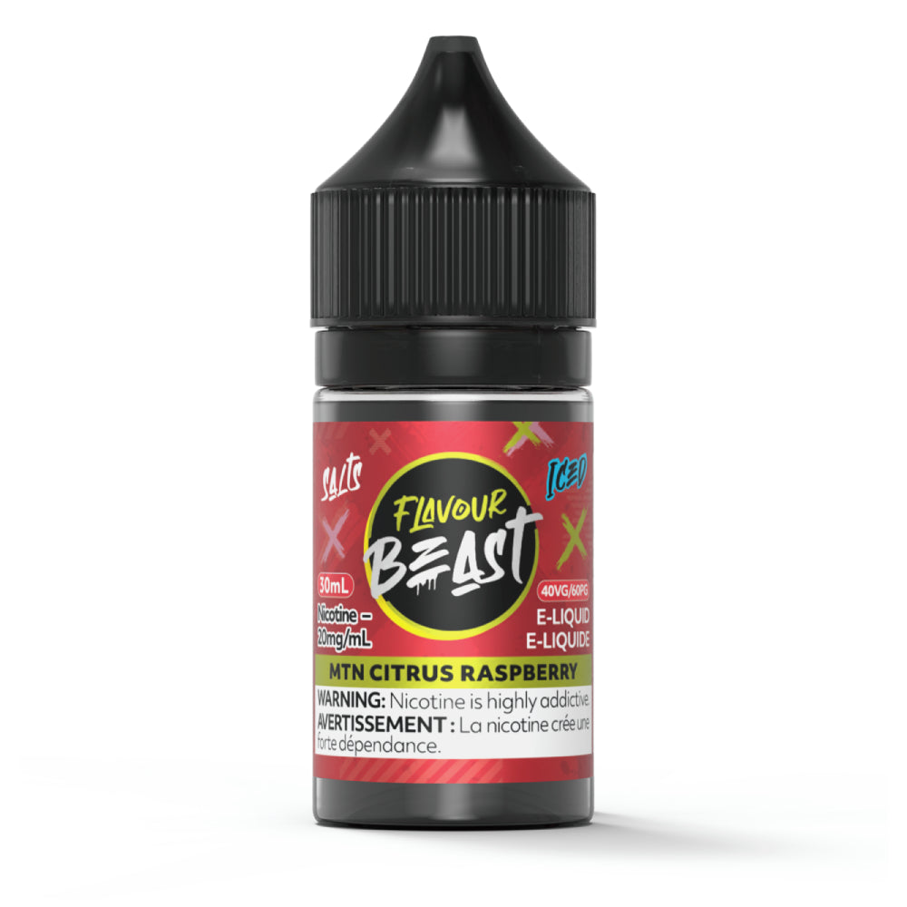 MTN CITRUS RASPBERRY ICED - FLAVOUR BEAST 30ML [FED]