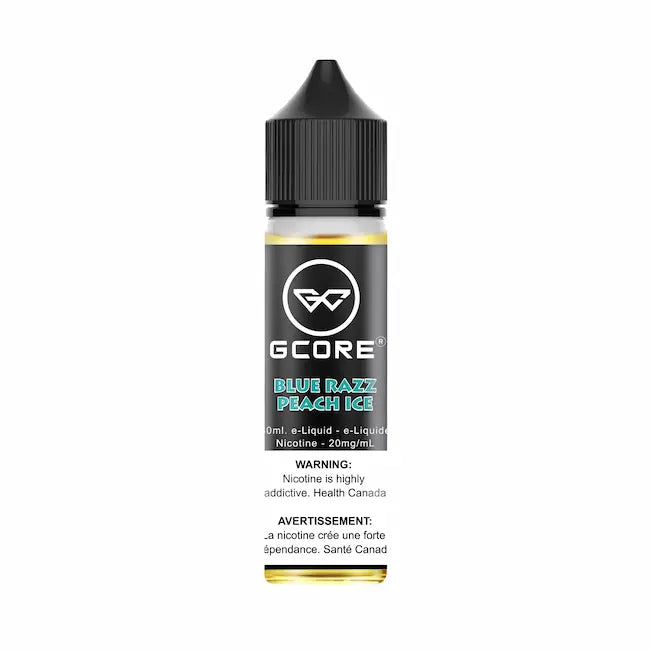 Blue Razz Peach Ice GCORE 60mL Nic Salt