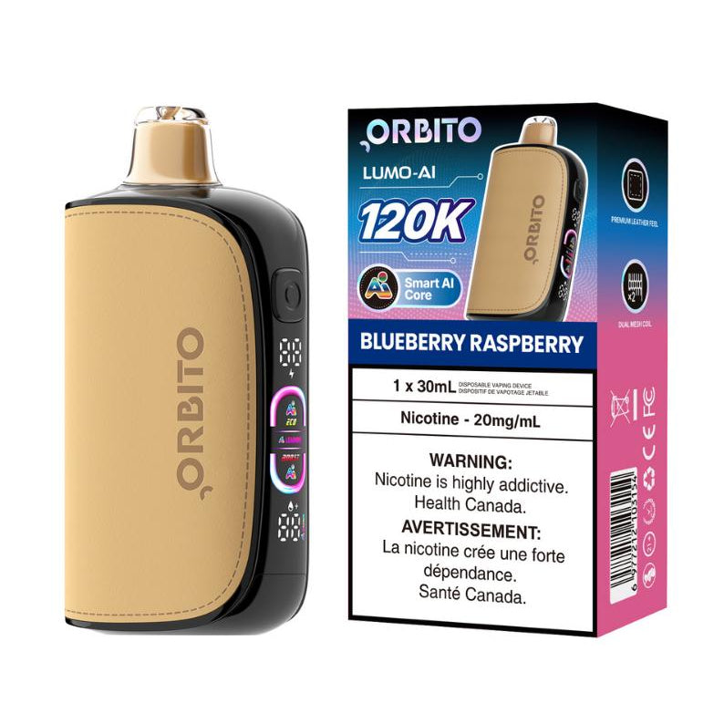 Blueberry Raspberry Orbito Lumo Disposable