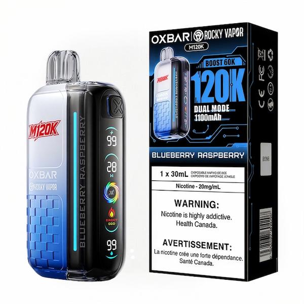 Blueberry Raspberry Oxbar M120K Disposable