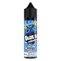 Blue Razz Vape Juice bottle on transparent background