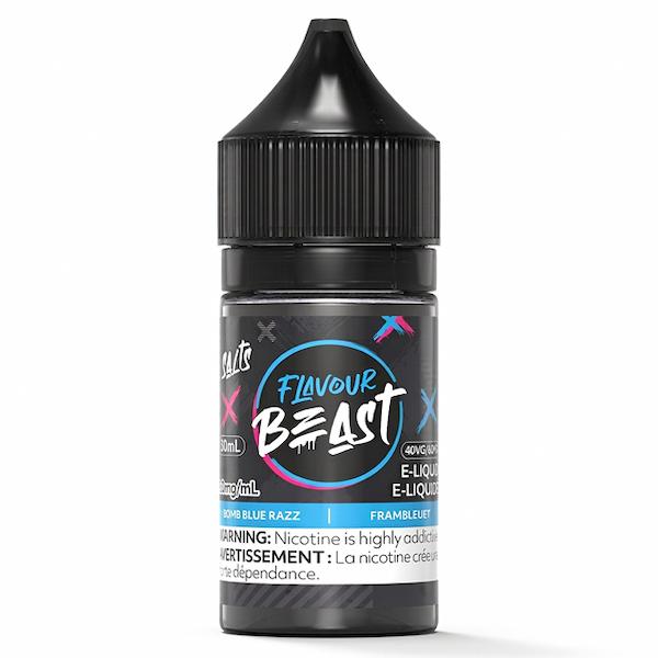 Bomb Blue Razz Flavour Beast 30mL Nicotine Free