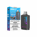 Bomb Blue Razz Ice Ripper X 75K Pod