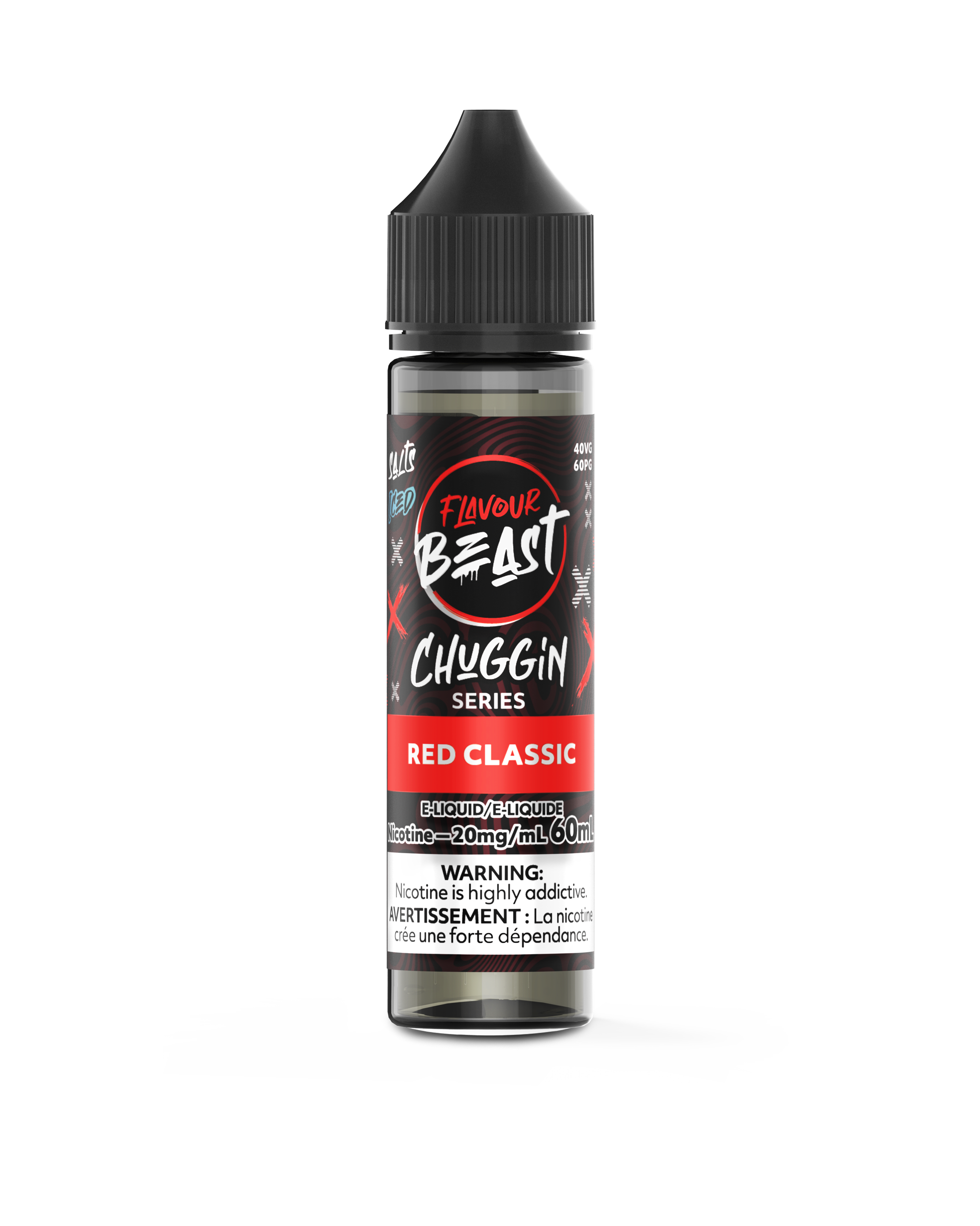 Chuggin Red Classic Flavour Beast 60mL Nic Salt