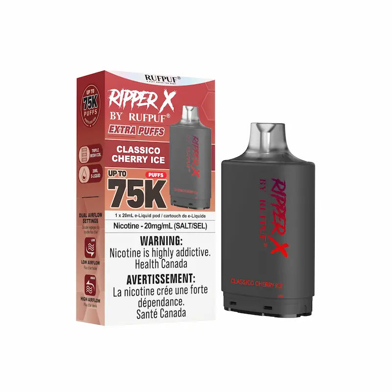 Classico Cherry Ice Ripper X 75K Pod