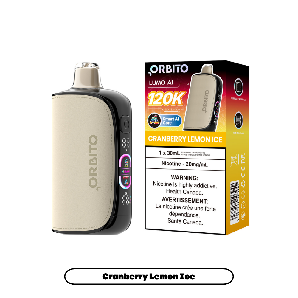 Cranberry Lemon Ice Orbito Lumo AI 120K