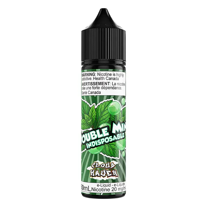 Double Mint Indisposable 60mL Salt Nic