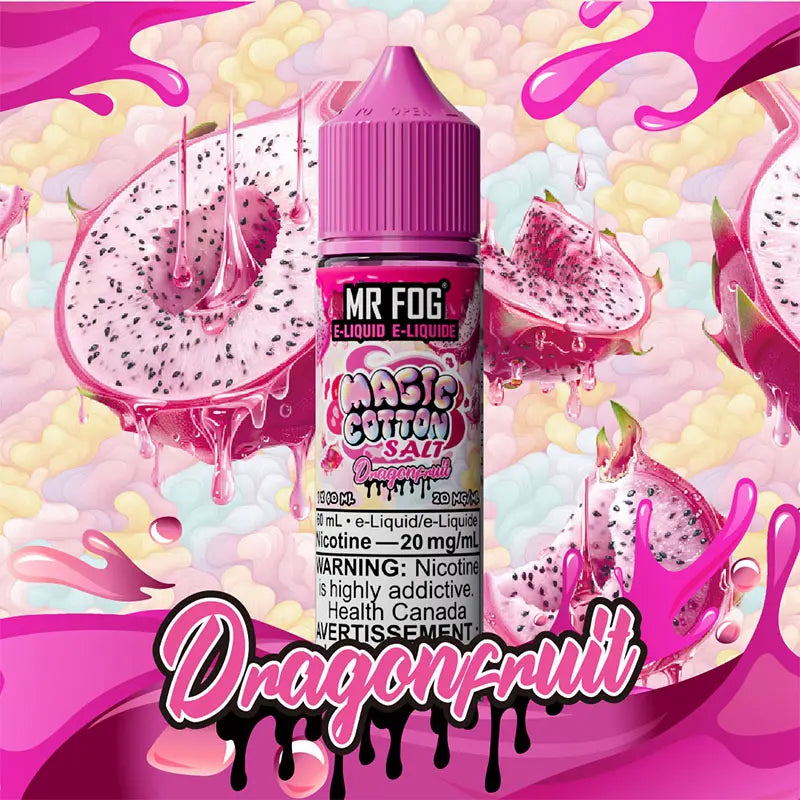 MAGIC COTTON DRAGONFRUIT - MR. FOG SALT 60ML [PROV]