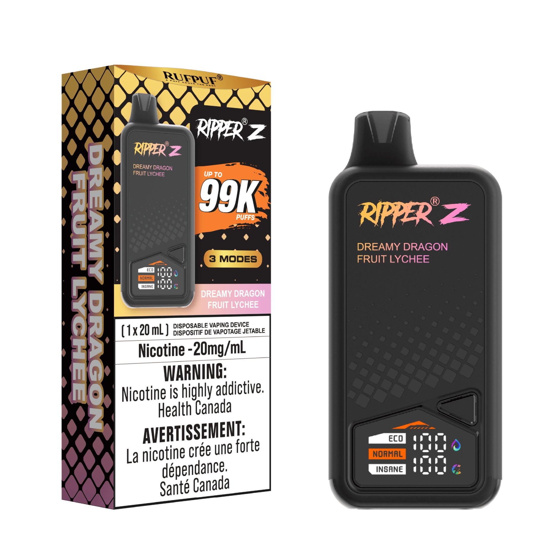 RIPPER Z 99K DISPOSABLE VAPE [PROV]