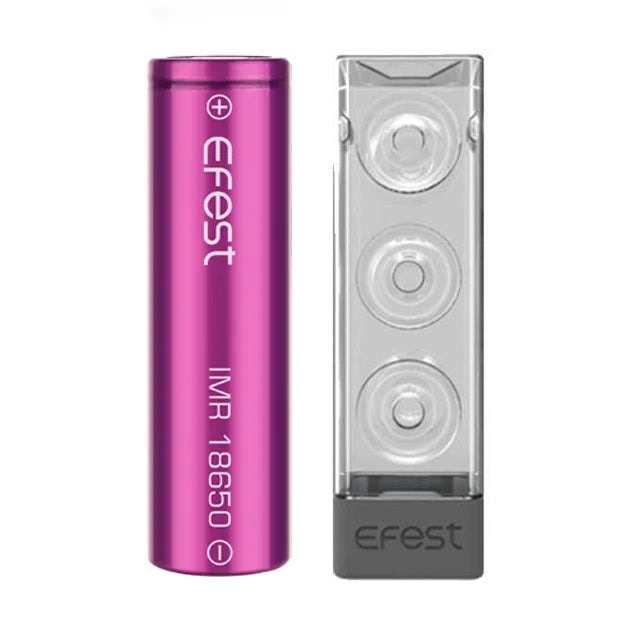 Efest battery with case