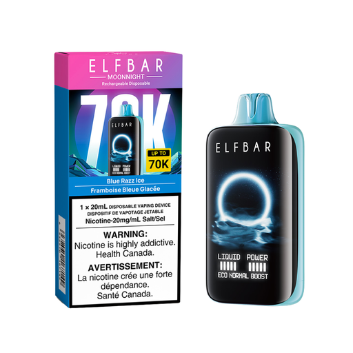 Elf Bar Moon Night 70K Blue Razz Ice