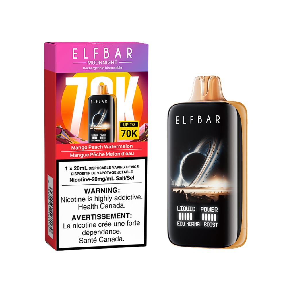 Elf Bar Moon Night 70K Mango Peach Watermelon