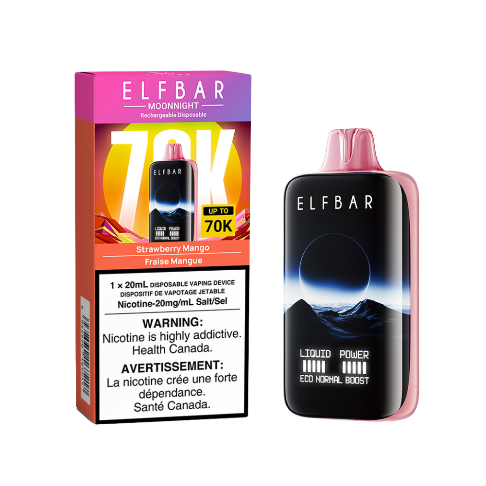 Elf Bar Moon Night 70K Strawberry Mango