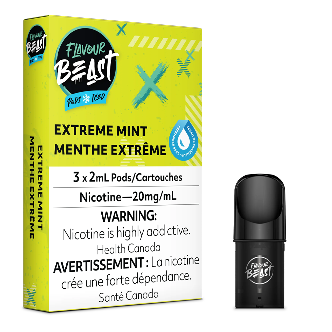 Extreme Mint Flavour Beast Pods