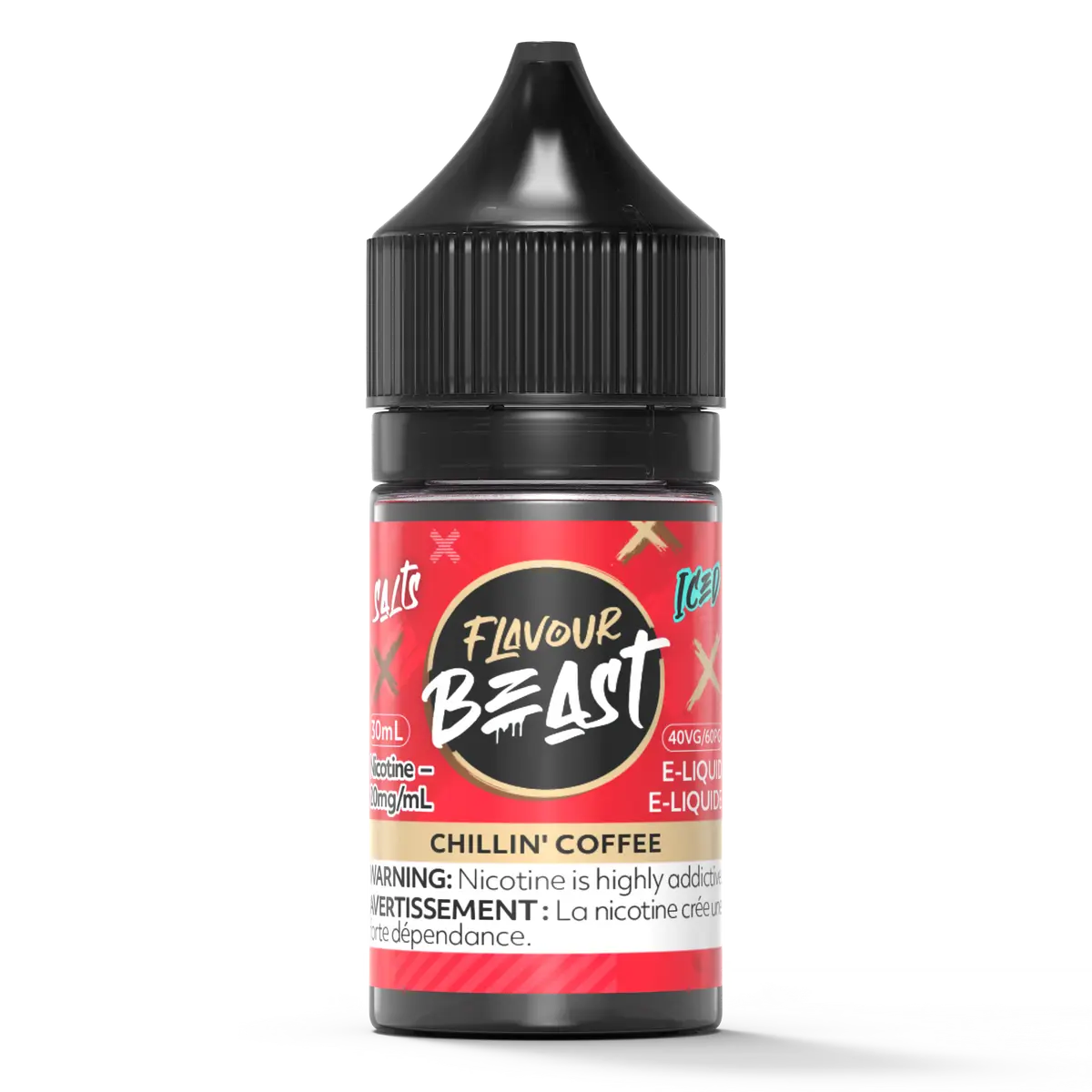 fLAVOUR bEAST cHILLIN' cOFFEE ELIQUID BOTTLE 