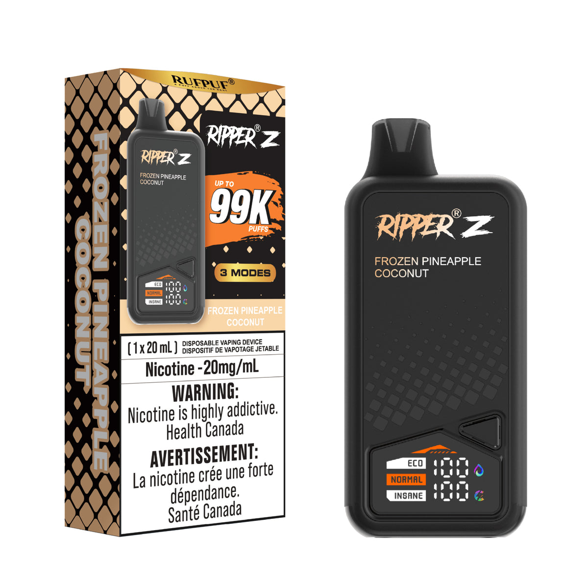RIPPER Z 99K DISPOSABLE VAPE [PROV]