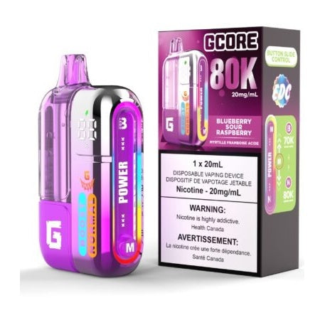 GCORE G 80K DISPOSABLE VAPE [FED]