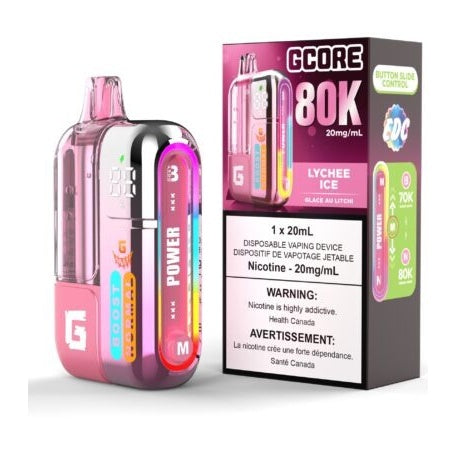 GCORE G 80K DISPOSABLE VAPE [FED]